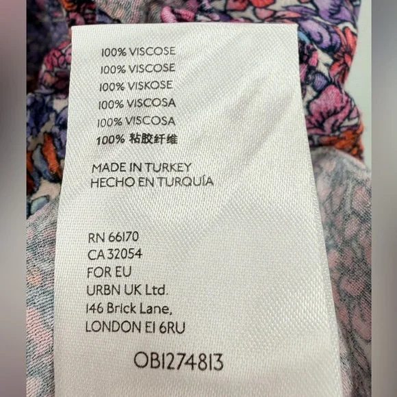 Anthropologie Robin Floral Tierred Dress XS - Picture 4 of 5